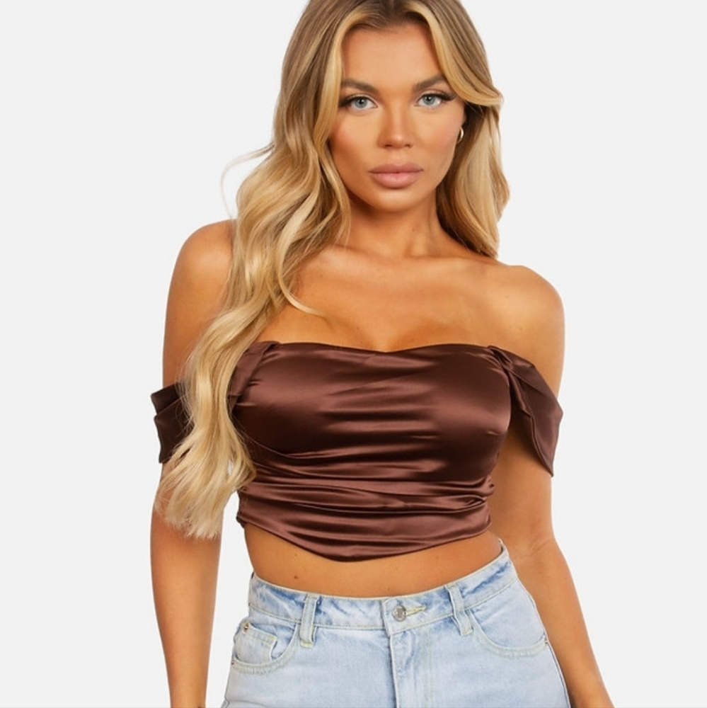 Isabel Satin Top